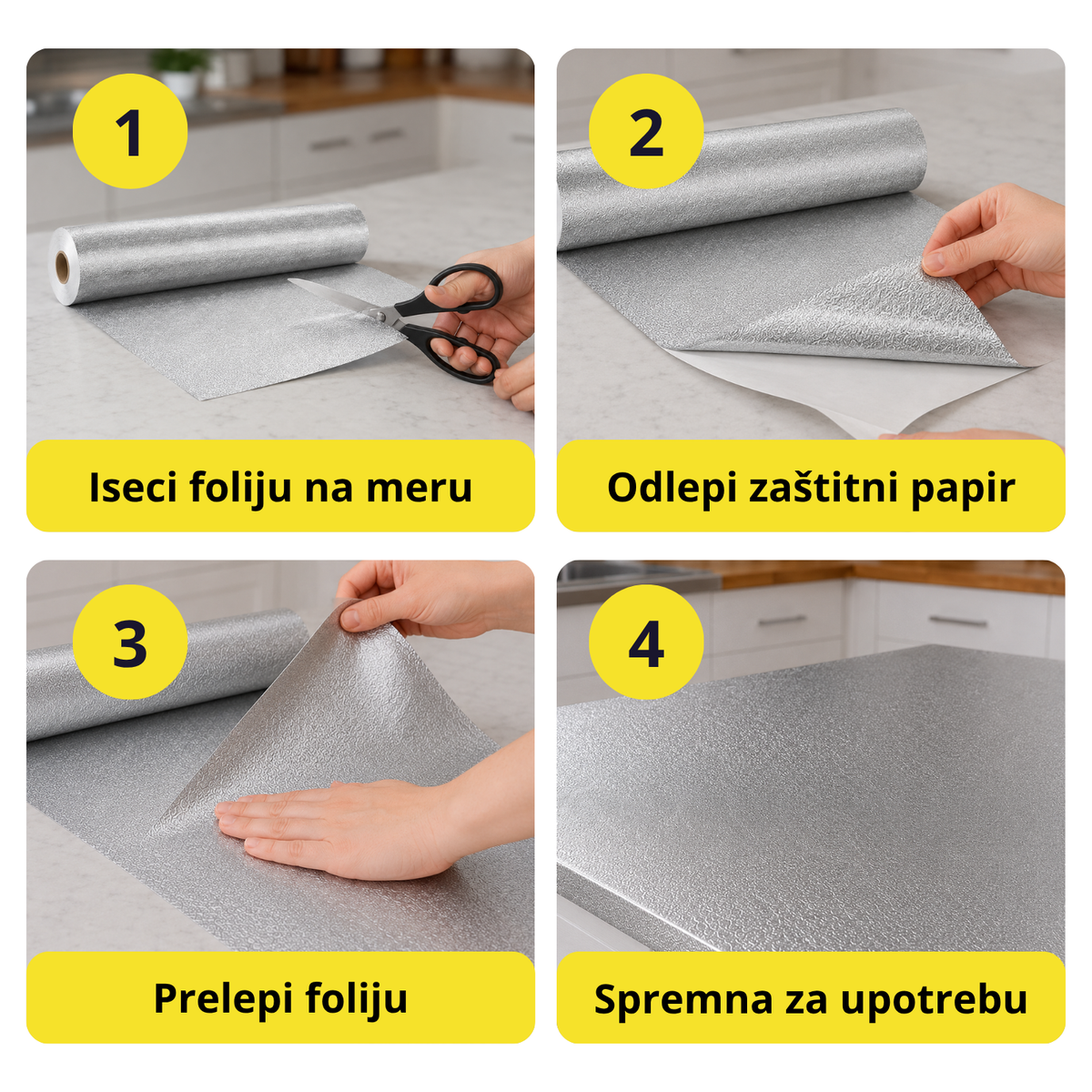 InoxProtect - 3u1 folija za zaštitu površina