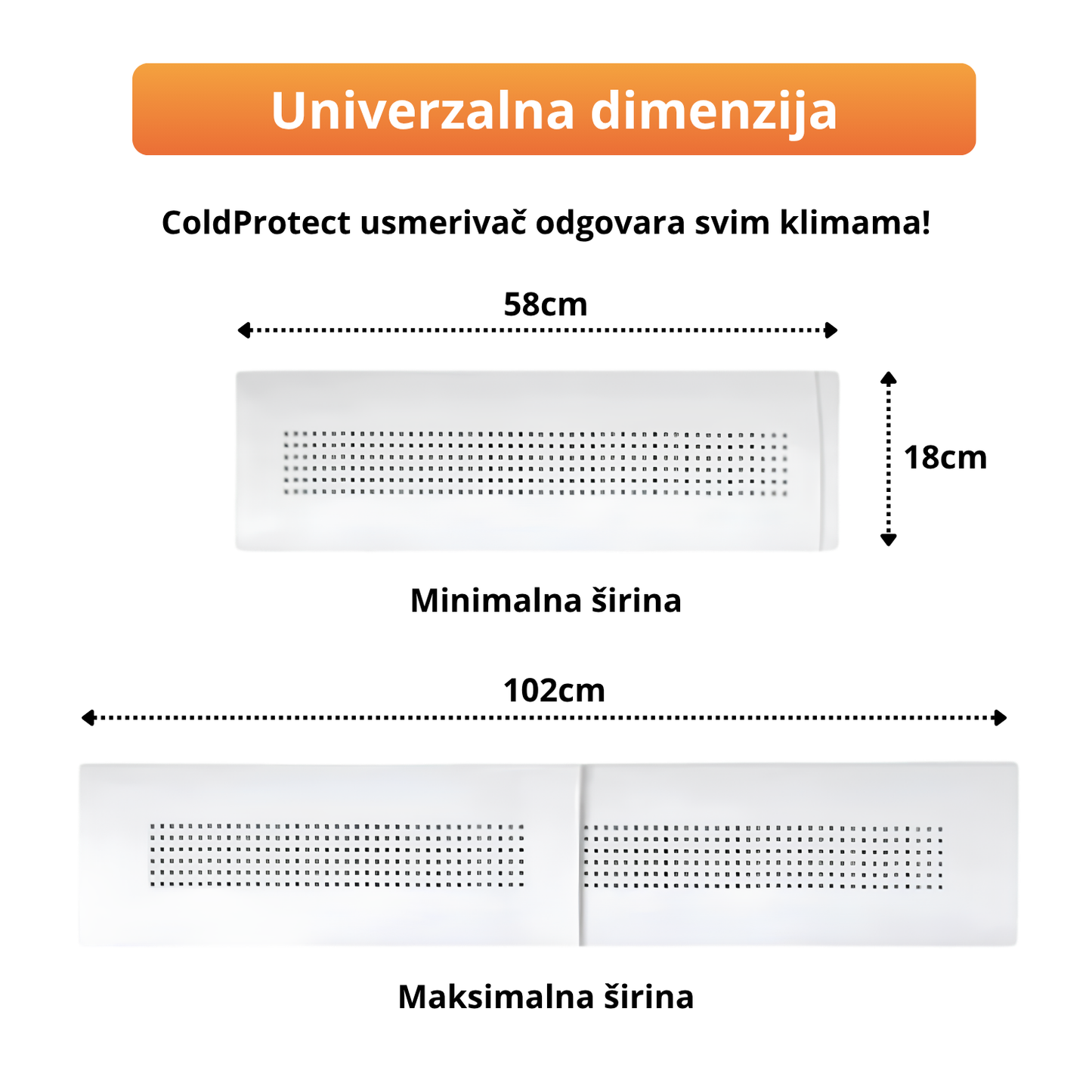 ColdProtect - Usmerivač klime