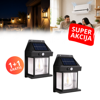 EcoGlow - Solarna fenjer lampa - 1+1 Gratis