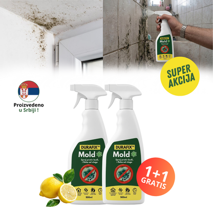 Durafix Mold - Sredstvo za uništavanje buđi i plesni (500ml+500ml)