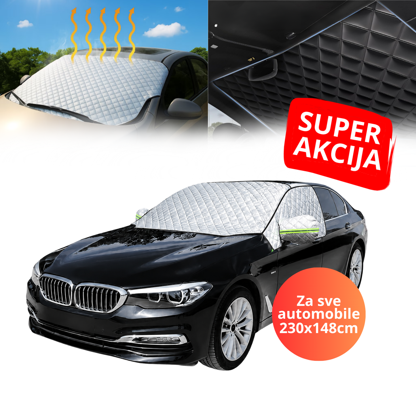 CarGuard - Reflektivna cerada za šoferku