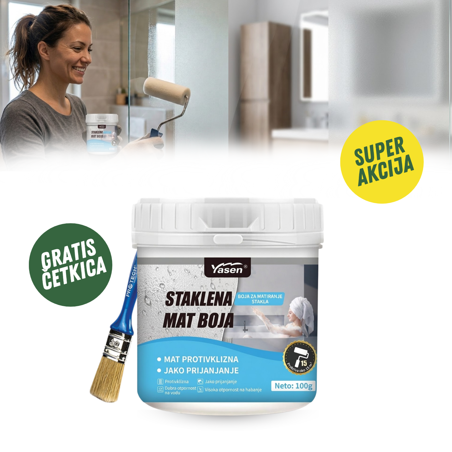 Durafix Mat - Premaz za matiranje stakla