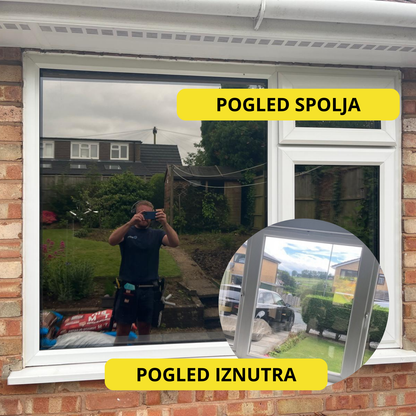Uv reflektujuća folija za stakla