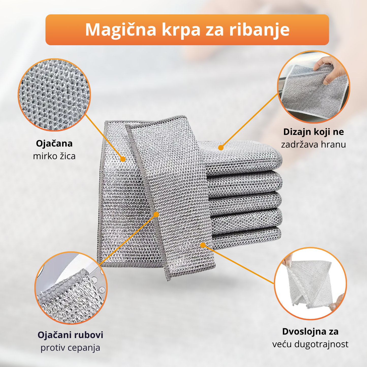 Magic Strong - Magične krpe za brzo uklanjanje svih mrlja