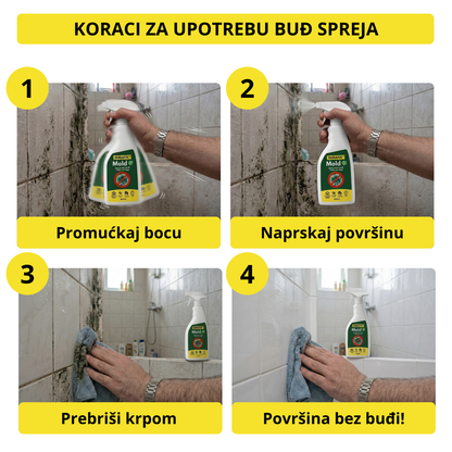 Durafix Mold - Sredstvo za uništavanje buđi i plesni (500ml+500ml)