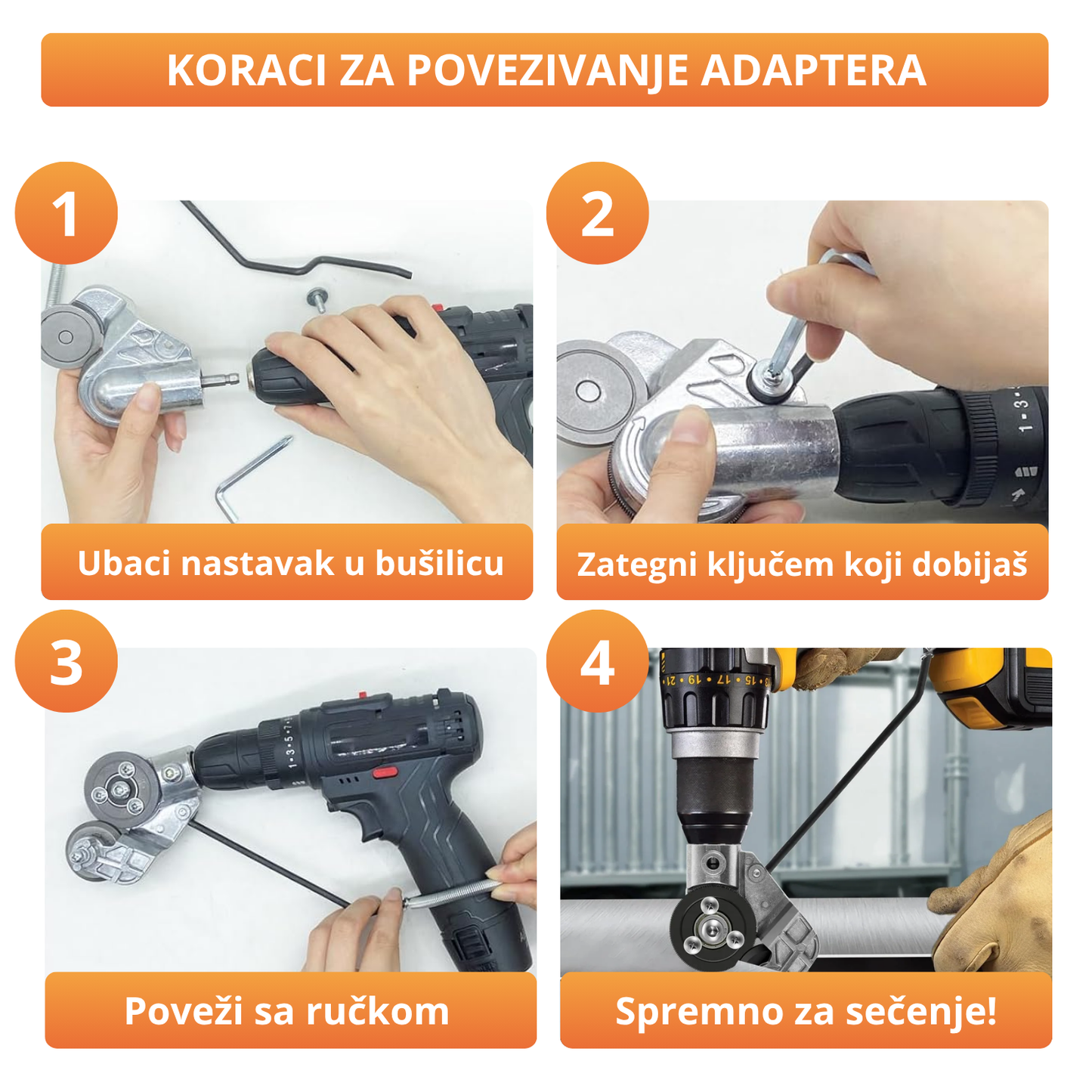 MetalPlus - Adapter za obradu pločastih metala i limova