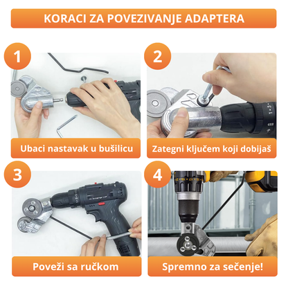 MetalPlus - Adapter za obradu pločastih metala i limova