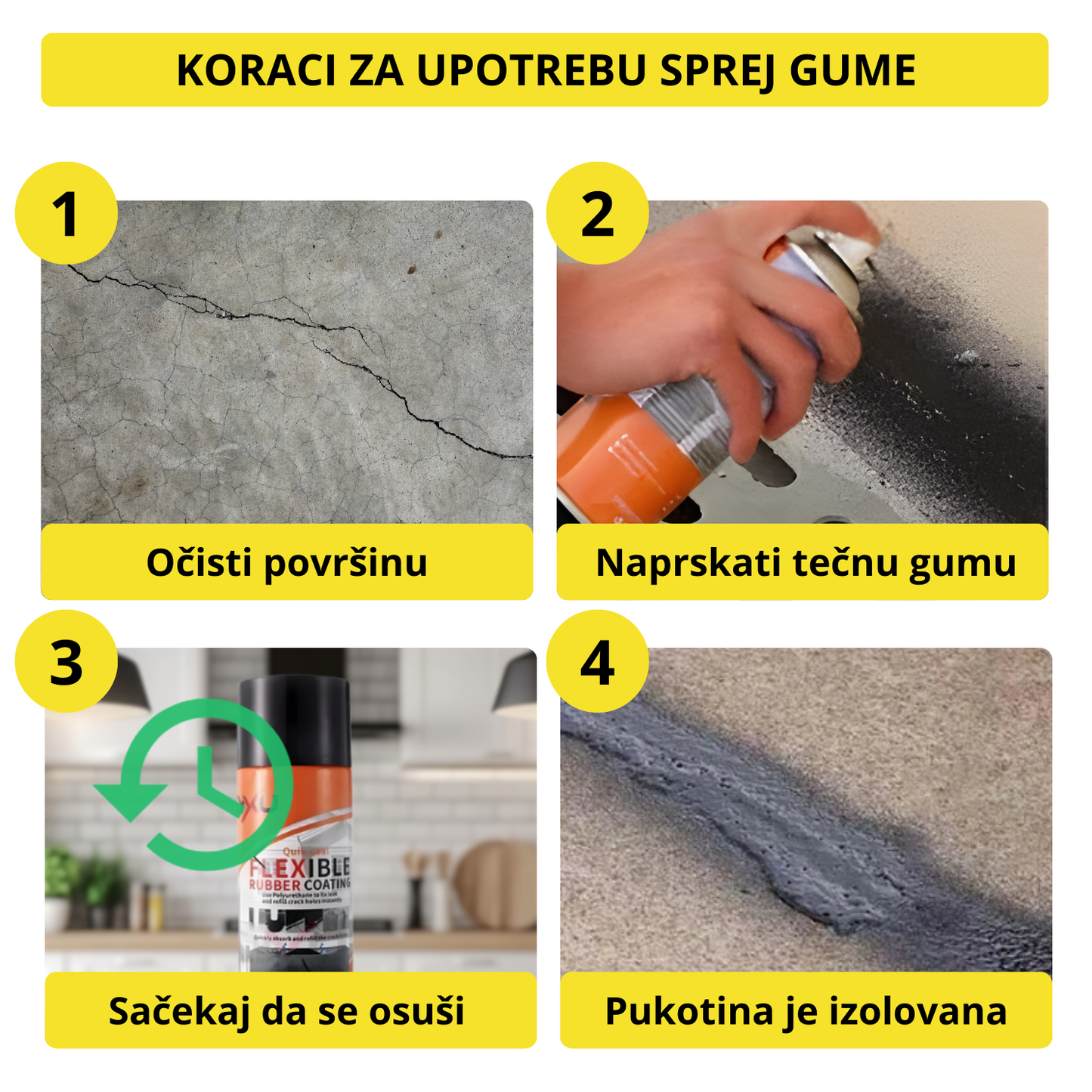 TotalSeal Pro - Vodootporni premaz u spreju 1+1 (1400ml)