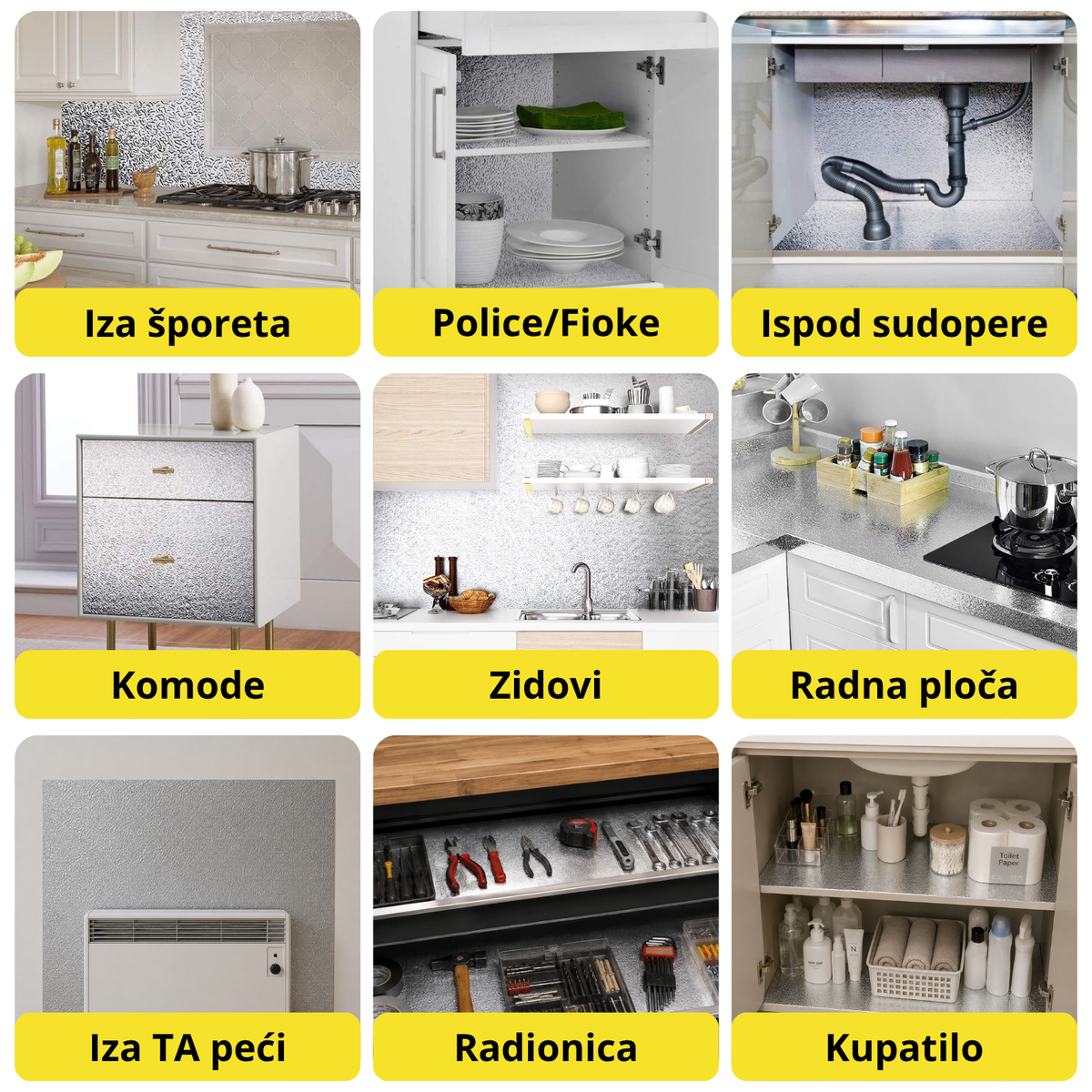 InoxProtect - 3u1 folija za zaštitu površina