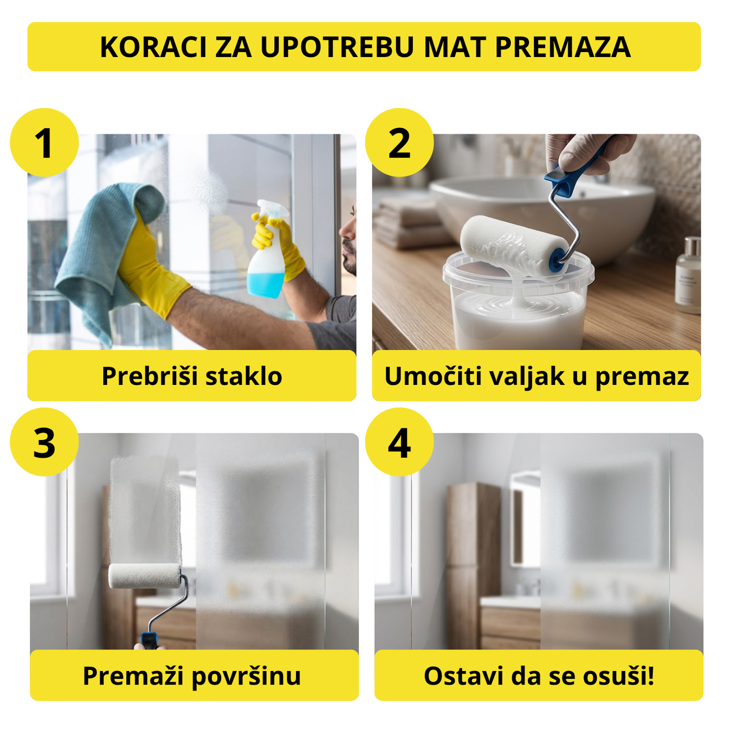 Durafix Mat - Premaz za matiranje stakla