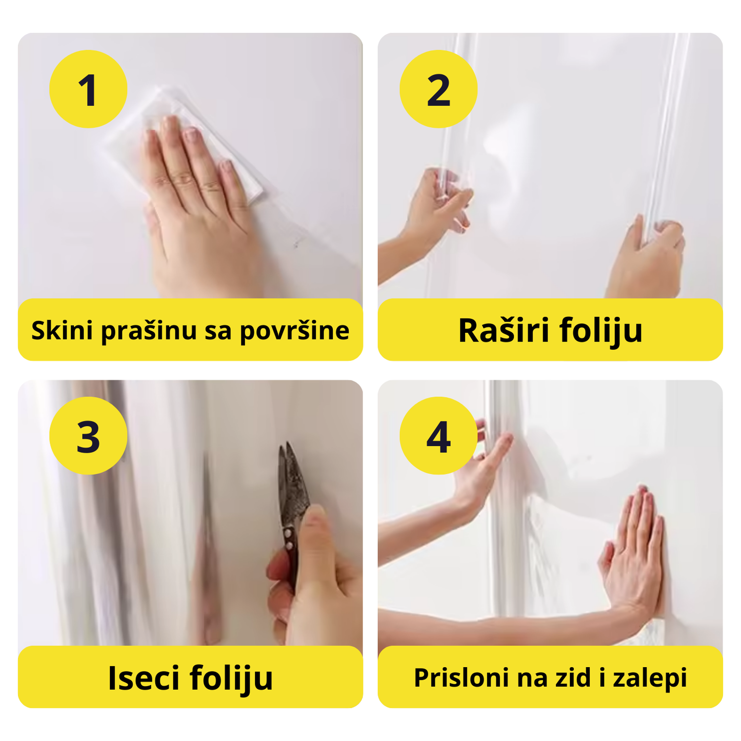 Magična folija za zaštitu zidova i površina 60x300cm