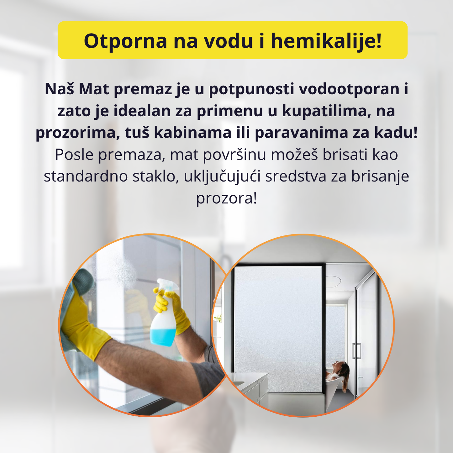 Durafix Mat - Premaz za matiranje stakla 1+1 Gratis