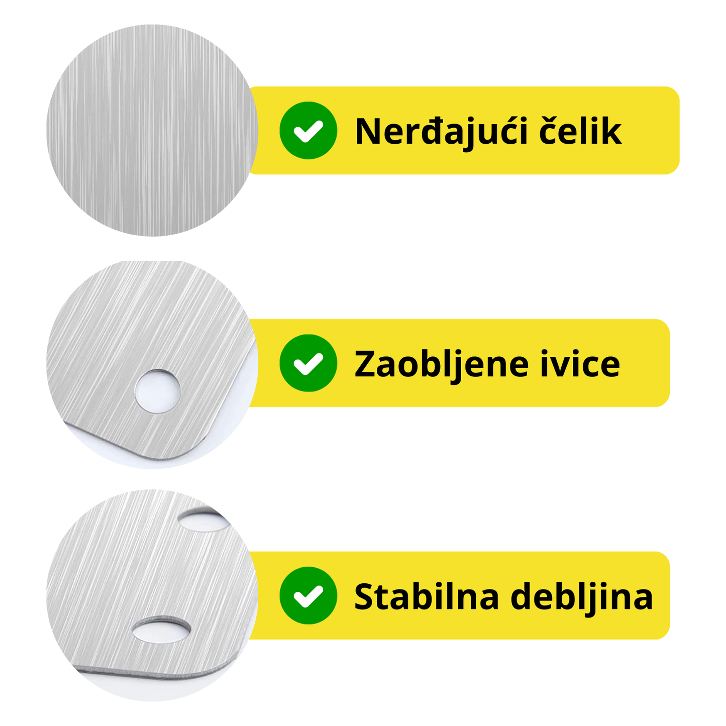 Pločice za popravku šarki