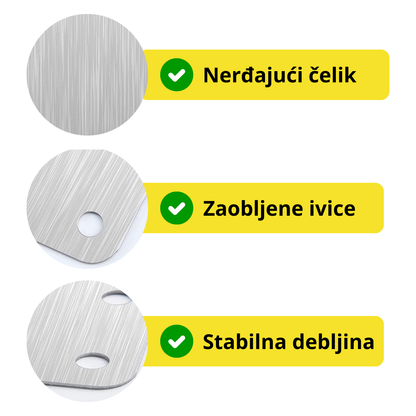 Pločice za popravku šarki