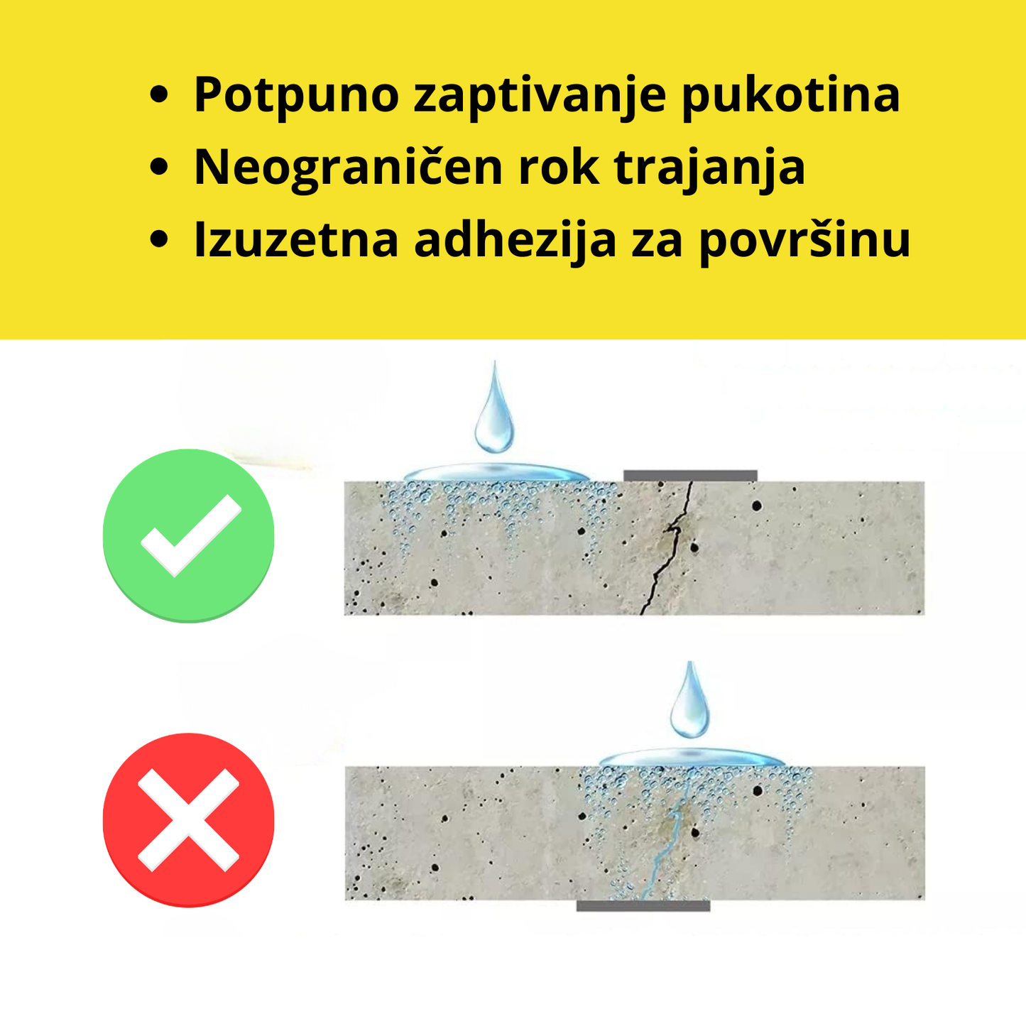 Butilska traka za zaptivanje pukotina - Ekstra jaka 5m
