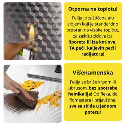 Samolepljiva folija za zaštitu površina
