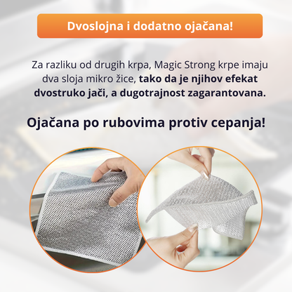 Magic Strong - Magične krpe za brzo uklanjanje svih mrlja