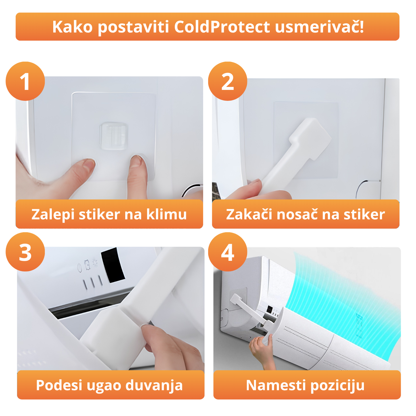 ColdProtect - Usmerivač klime