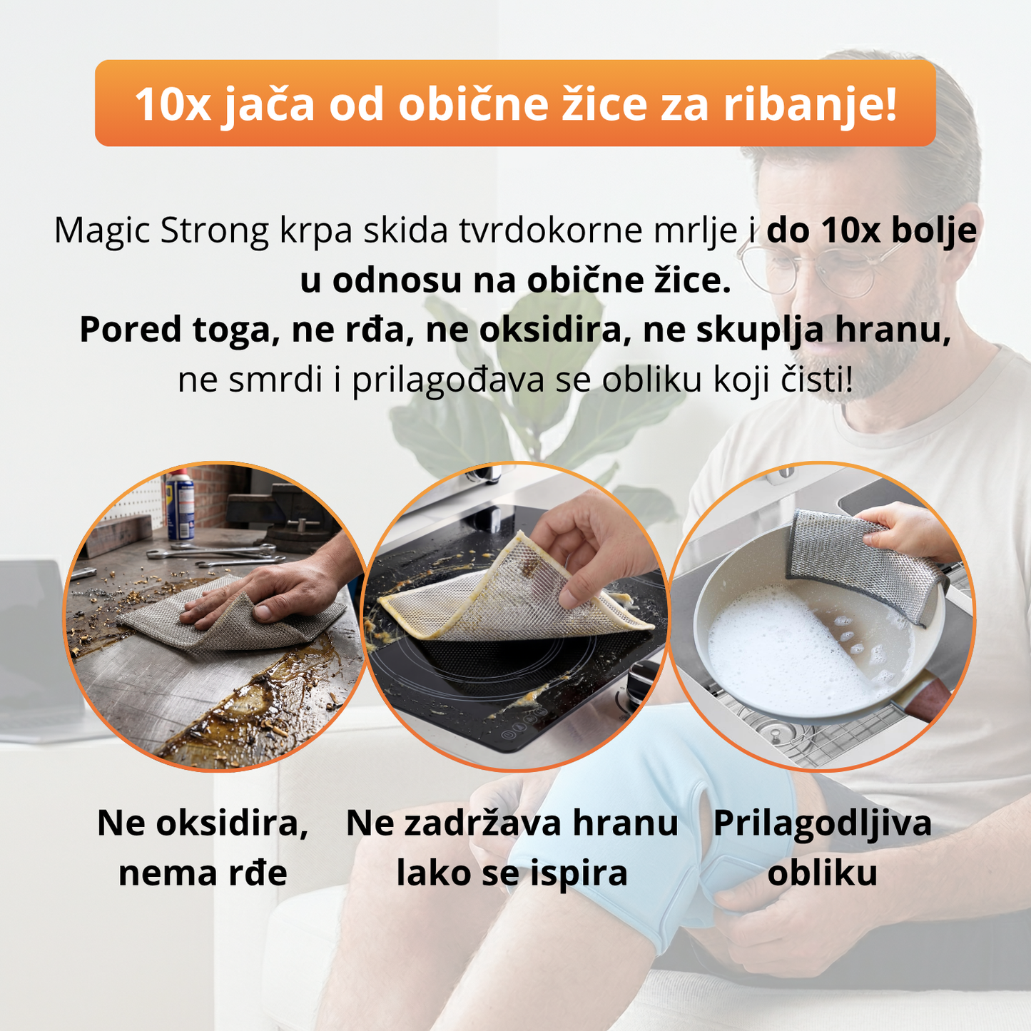 Magic Strong - Magične krpe za brzo uklanjanje svih mrlja