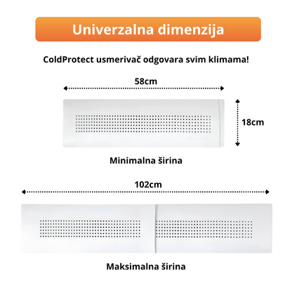 ColdProtect - Usmerivač klime