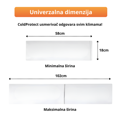 ColdProtect - Usmerivač klime